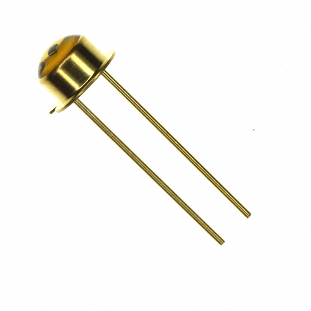 Infrared (IR) Emitter 950nm 1.3V 300mA 4mW/sr @ 100mA 80° TO-18-2 Metal Can